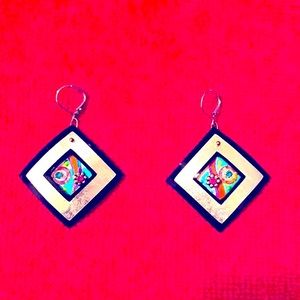 Unique handmade earrings.